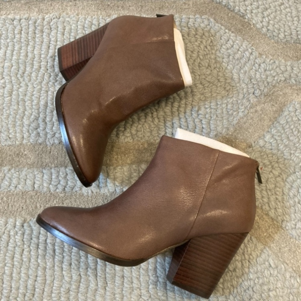 Cole Haan Womens Leather Ankle Boots